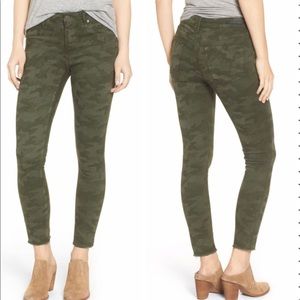 Articles of Society Camo Cropped SkinnyAnkle Jean